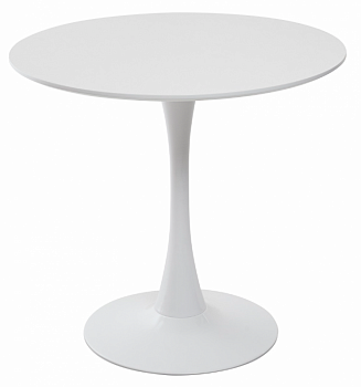 Стол COLUMN T631 WHITE D80