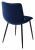 Фото: Стул TINTIN BLUVEL-86 NAVY BLUE / черный каркас М-City Стул TINTIN BLUVEL-86 NAVY BLUE / черный каркас М-City