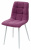 Стул CHILLI UF860-15B сияющая орхидея, ткань/ белый каркас М-City