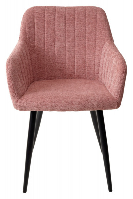 Стул BRANDY WZ2042-11 брусничный фактурный велюр/ черный каркас М-City