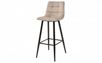 Барный стул LECCO UF910-01 LATTE, велюр(XS2694UF91001)