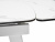 Стол ELIOT 120 HIGH GLOSS STATUARIO Белый мрамор глянцевый, керамика/ белый каркас М-City