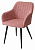 Стул BRANDY WZ2042-11 брусничный фактурный велюр/ черный каркас М-City
