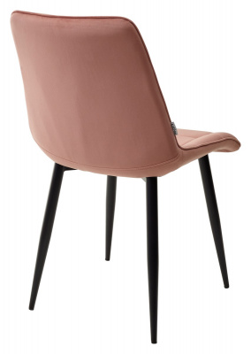 Стул CHIC BLUVEL-52 розовый / черный каркас М-City