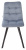 Стул CHILLI SQUARE BLUVEL-06 BLUE, велюр М-City