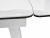 Стол ELIOT 120 HIGH GLOSS STATUARIO Белый мрамор глянцевый, керамика/ белый каркас М-City