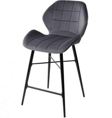 Полубарный стул MARCEL BLUVEL-14 GREY