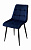 Стул CHIC BLUVEL-86 NAVY BLUE / черный каркас М-City