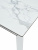 Фото: Стол CORNER 120 HIGH GLOSS STATUARIO керамика/ белый каркас М-City Стол CORNER 120 HIGH GLOSS STATUARIO керамика/ белый каркас М-City