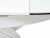 Стол TRENTO 120 HIGH GLOSS STATUARIO Белый мрамор глянцевый, керамика/ белый каркас М-City