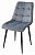 Стул CHIC BLUVEL-06 BLUE / черный каркас М-City