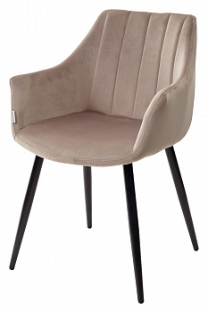 Стул BELINDA BLUVEL-40 BEIGE, велюр