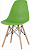 Стул (EAMES)[деревоталсид. пластик ЗЕЛЕНЫЙ