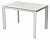 Стол CORNER 120 GLOSS STATUARIO WHITE SINTERED STONE / WHITE М-City