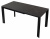 Стол CORNER 120 MATT BLACK MARBLE SINTERED STONE/ BLACK М-City