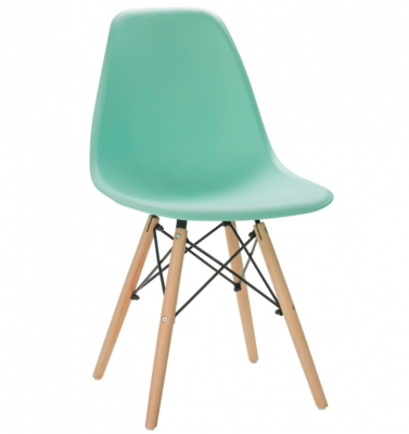 Стул (EAMES)[деревид. пластик МЯТНЫЙ