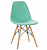 Стул (EAMES)[деревид. пластик МЯТНЫЙ