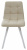 Стул CHILLI SQUARE UF860-01B бежевый, ткань/ белый каркас М-City